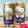 LSU Tigers Hello Kitty Custom Name Tumbler 2