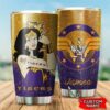 LSU Tigers Wonder Woman Custom Name Tumbler 3