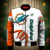 Miami Dolphins Bomber jacket Graphic balls gift for fans 3