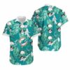 Miami Dolphins Coconut Leaves And Skulls Hawaii Shirt and Shorts Summe 3