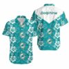 Miami Dolphins Flowers Hawaii Shirt and Shorts Summer Collection 3