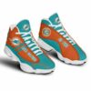 Miami Dolphins football 14 big logo For Lover Jd13 Shoes TL97 3