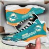 Miami Dolphins Football big logo 11 For Lover Jd13 Shoes TL97 2