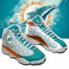 Miami Dolphins football custom logo sneaker 2