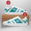 Miami Dolphins Football Custom Name 1 Gift For Fan Low Top Leather 3