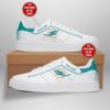 Miami Dolphins Football Custom Name Gift For Fan Low Top Leather S 2