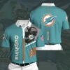 Miami Dolphins Football Polo Shirt L98 3