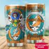 Miami Dolphins Grateful Dead Custom Name Tumbler 3