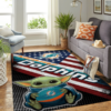 Miami Dolphins Living Room Area Rug DTTRUG1702148 2