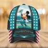 Miami Dolphins Mickey Mouse 3D Cap 5