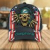 Miami Dolphins Skull Cap Universal Fit 5