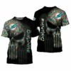 Miami Dolphins Team Skull For Men’s And Women’s Gift For Fan 3 2