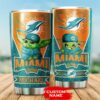 Miami Dolphins Tumbler Baby Yoda 10 custom name 3