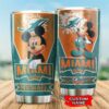 Miami Dolphins Tumbler Mickey Mouse 11 custom name 3