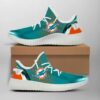 Miami Dolphins Yeezy Sneakers Sport Teams Top Branding Trends Cust 3