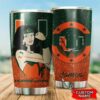 Miami Hurricanes Wonder Woman Custom Name Tumbler 2