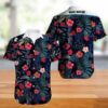 Miami Marlins Hawaiian Shirt flower summer gift for fans 3