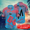 Miami Marlins MLB Personalized Hawaii Shirt 2