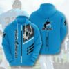 Miami Marlins MLB Team Logo Walk Up Gift For Fan 3D Hoodie All Over Pr 2