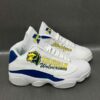 Michigan Wolverines Form Air Jordan Sneaker13 1 Shoes Sport Sneakers Jd13 Sneakers Personalized Shoes Design 2