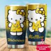 Michigan Wolverines Hello Kitty Custom Name Tumbler 2