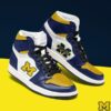 Michigan Wolverines Ncaa Men Air Jordan Sneakerunique Michigan Wolverines Football Custom Shoes Sport Sneakers 3