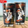 Mickey Mouse Love Baltimore Orioles Custom Tumbler For Baseball 2