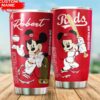 Mickey Mouse Love Cincinnati Reds Custom Tumbler For Baseball MLB Fans 3