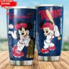 Mickey Mouse Love Minnesota Twins Custom Tumbler For Baseball MLB Fans 3