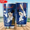 Mickey Mouse Love New York Mets Custom Tumbler For Baseball-MLB Fans 3