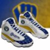 Milwaukee Brewers MLB football Team Sneaker big logo sneakers 3