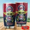 Minnesota Twins Baby Yoda Custom Name Tumbler 2