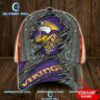 Minnesota Vikings 3D Cap Custom Name 2