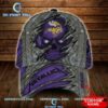 Minnesota Vikings 3D Cap MTLC Band Custom Name 2