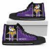 Minnesota Vikings 8 Custom Canvas High Top Shoes L98 3