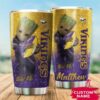 Minnesota Vikings Baby Groot Custom Name Tumbler 2