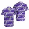 Minnesota Vikings Coconut Trees Gift For Fan Hawaii Shirt and Shor 2