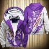 Minnesota Vikings Fleece Jacket 3D Graphic Cartoon player 3