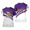 Minnesota Vikings Gift For Fan 3D T Shirt Sweater Zip Hoodie B 2