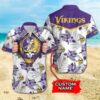 Minnesota Vikings Grateful Dead Gift For Fan Personalized Hawaiian 2