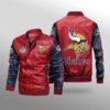 Minnesota Vikings Leather Jacket Gift for fans 2