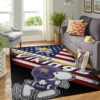 Minnesota Vikings Living Room Area Rug DTTRUG1702159 2