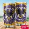 Minnesota Vikings Metallica Custom Name Tumbler 3