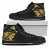 Minnesota Vikings Nightmare Freddy Custom Canvas High Top Shoes L9 3