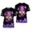 Minnesota Vikings Skull Butterflies Men’s And Women’s Gift For 2