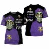 Minnesota Vikings Skull Haters Silence I Kill You Men’s And Women’ 2