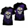 Minnesota Vikings Sugar Skull Men’s And Women’s Gift For Fan 3 2