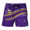 Minnesota Vikings Summer Beach Shorts Model 7 3