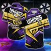 Minnesota Vikings Summer Hawaiian Shirt 3