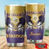 Minnesota Vikings Tumbler MTLC CUSTOM NAME 2